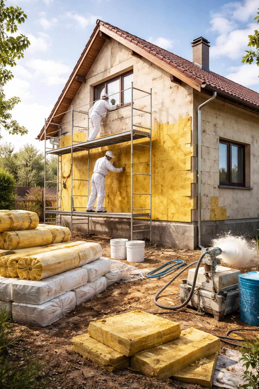 Профессиональное утепление домов в Череповце — тепло, надежность, экономия